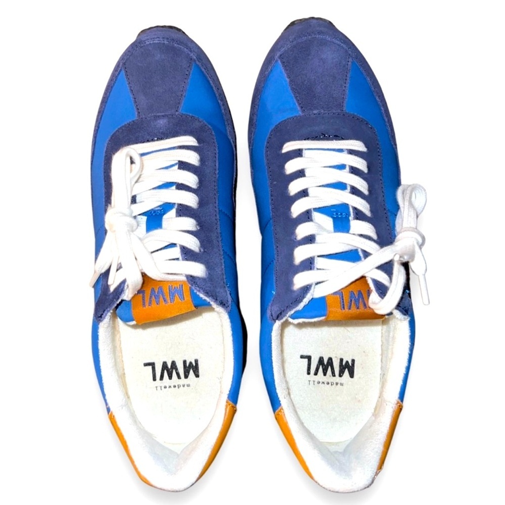 Madewell League Sneakers in Navy Suede NK123 Spring 2023 Men Women